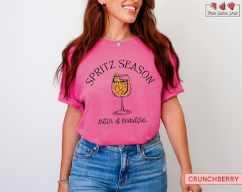 Camiseta Aperol Spritz: cóctel italiano, bebida de verano.