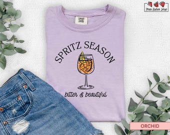 Camiseta Aperol Spritz: cóctel italiano, bebida de verano.