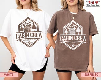 Cabin Crew Shirt: Lake Bachelorette, Mountain Bride Tee
