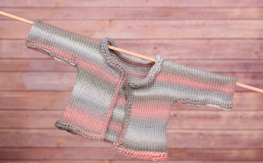 Waffle Knit Newborn Coat in Pearl main image 1