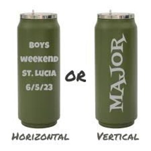 Personalized 12 oz Wine Cooler, Your Logo Included, Powder Coated, Laser Engraved. Great for Gifts, Companies, Winery's etc. image 3