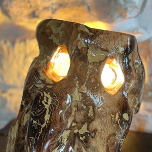 Lamp-sculptures from ancient olive trees zdjęcie 1