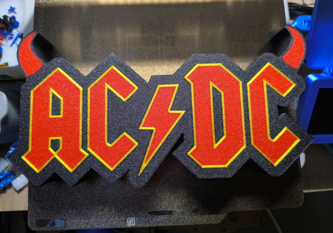 AC DC Lamp With Horns - Etsy