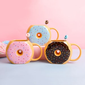 Donut Shaped Coffee and Tea Mugs