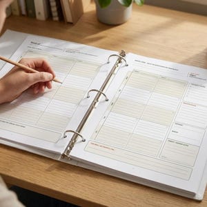 Homeschool Planner, Undated Christian Printable PDF, 121-Page Academic Digital Download