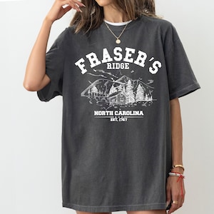 Fraser's Ridge Shirt, North Carolina Tshirt, Carolina bookish crewneck outlander - DREAM572