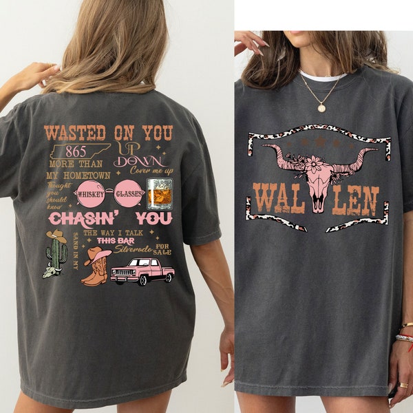 Wallen Shirt, Wallen Bullhead Shirt, Wallen T-Shirt, Wallen Westerns gift, Wallen Western T-Shirt, Cowboy Wallen Shirt - DREAM405