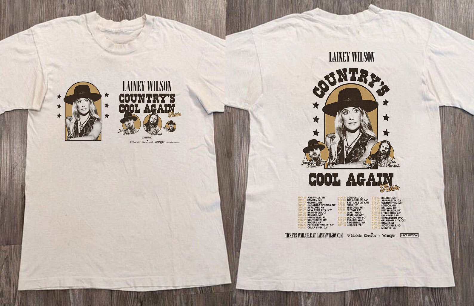 Lainey Wilson Countrys Cool Again Tour 2024 Shirt Lainey Etsy Canada