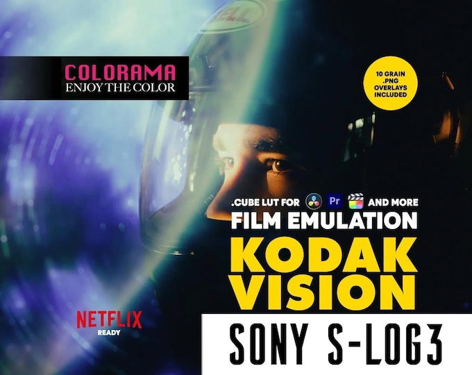 KODAK VISION200T Film Emulation LUT for Sony S-Log3