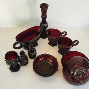 Ruby Red Cape Cod Vintage Collection