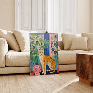 Perfect for girly maximalist apartments, this large wall poster brings trendy home design to life. Will brighten up any space from cute bedroom designs to mid century modern living rooms and vintage kitchens and will be a great addition to any home.