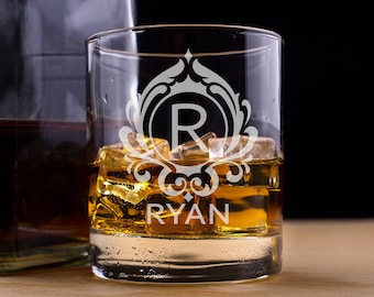 Always Looking Good Personalised Engraved Rum Highball Glass Prescription Rum Novelty Funny Birthday Gift (Small Tondo, Empty Glass