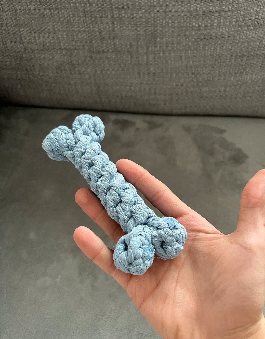 Absolutely Adorable Dog Bone Toy, Dog Bone Cloth Toy, Squeaky Chew Toy