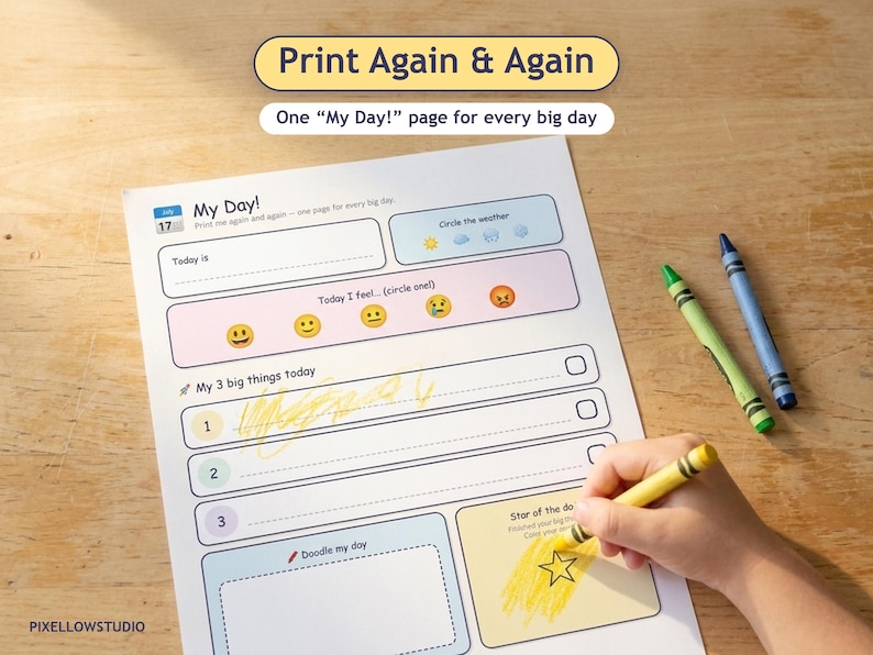 Kids Daily Planner 2026, Routine Chart, Habit Tracker, Kids Aactivities ...