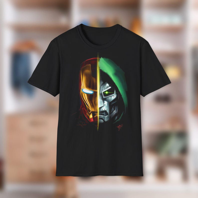 Ironman/Dr Vondoom T-shirt image 3