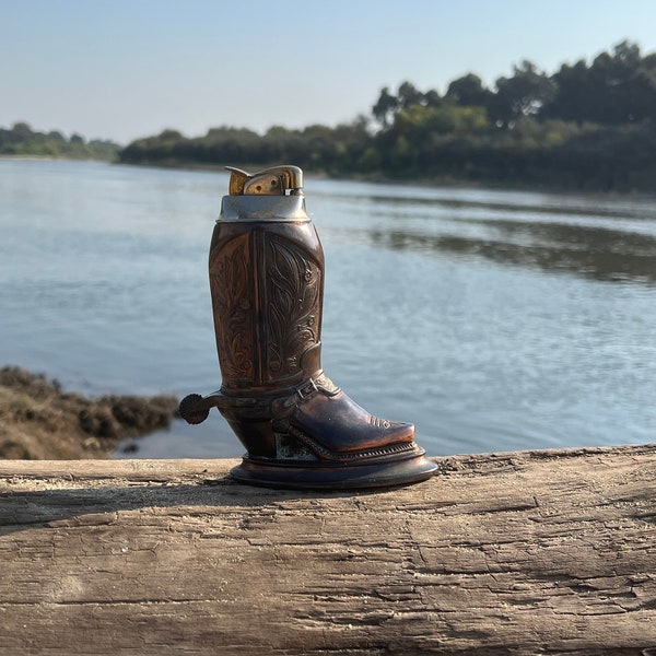 Cowboy Boot Lighter Etsy