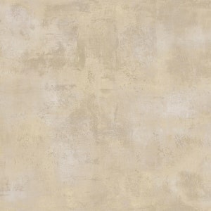 Art Deco Lime Wash ästhetisch Abstrakte Tapete, 3D Geprägte Limewash Tapete - Beige, Gold, Weiß