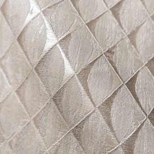 3D Blush Diamond Textured Metallic Wallpaper perfect for adding accent to your walls