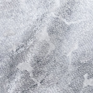 Metallic Silver Embossed Scales Wallpaper 3D Textured Wallpaper perfect for adding texture and design to your wall