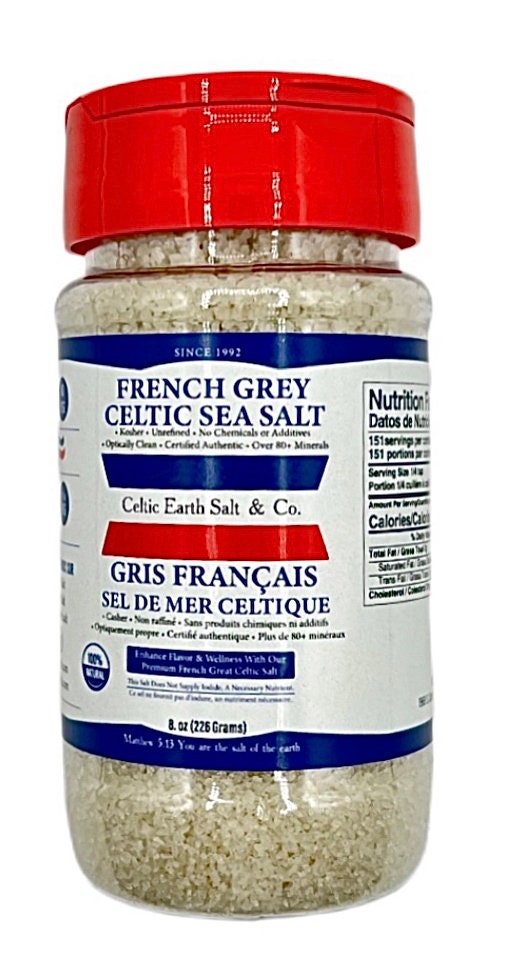 French Grey Celtic Salt Gris Celtique De France Tamisé/coarse/fine