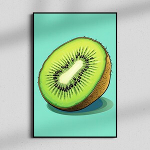 Kitchen Wall Art Framed Poster Print Fruit Wall Art Kitchen Decor Wall Art Fruit Home Decor Wall Art Gift Dining Room Art Housewarming Gift
