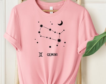 Zodiac Sign Shirt: Gemini, Leo, Libra, Cancer, Scorpio, Aries, Virgo