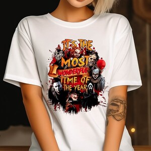 Halloween Shirt, Halloween Party Shirt,Funny Halloween Shirt, Happy Halloween Tshirt, Most Wonderful Time Shirt, Halloween Of The Year Shirt