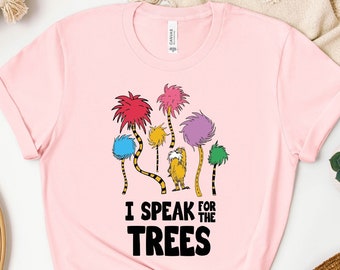 I Speak For The Trees Shirt: Earth Day Kids Tee