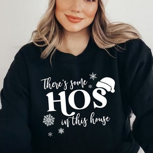 Funny Christmas Sweatshirt: Retro Santa Crewneck