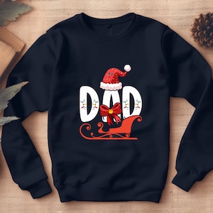 Papa Weihnachten Sweatshirt, Geschenk für Papa, lustige Weihnachtspullover, Papa Weihnachtsgeschenk, Geschenk für sie, Ehemann Geschenkidee, Freundgeschenk, Weihnachten