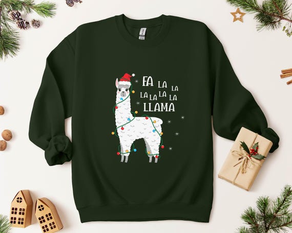 Fa La La Llama Santa Shirt Christmas Funny Gift Xmas T-Shirt Fa La La Llama Santa Shirt Christmas Funny Gift Xmas T-Shirt