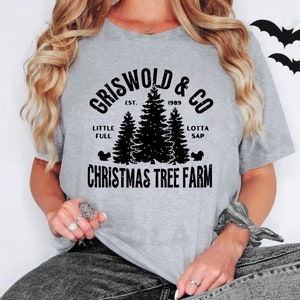 Griswold & Co Christmas Tree Farm Est. 1989-shirt, kerstboomshirt, cool kerstt-shirt, kerstfeest-T-shirt, kerstmis 2024