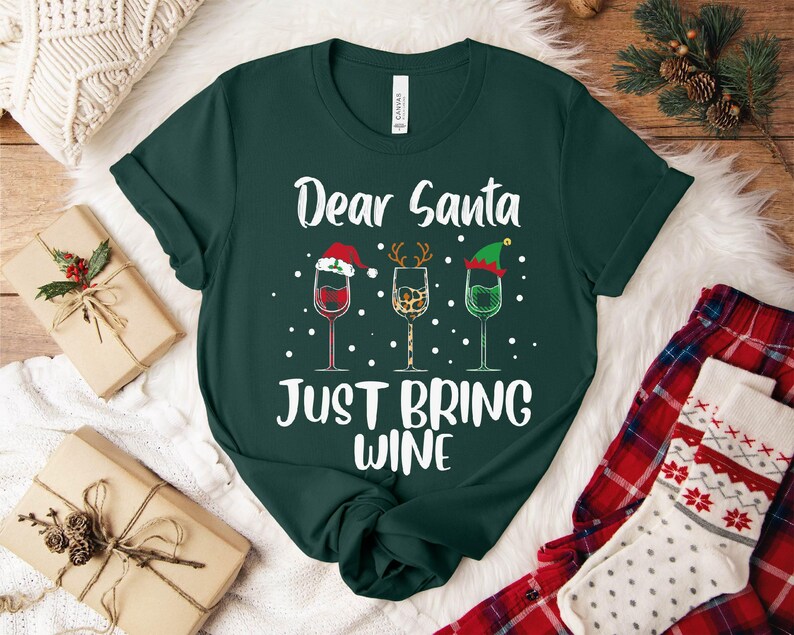 Classic Just Send Wine Tee main image 1
