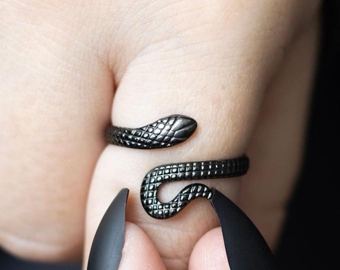 Adjustable Snake Ring