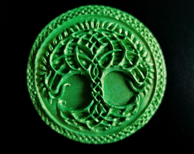 Season Altar Tiles (4 different variations available) - casted and handpainted by Ylva