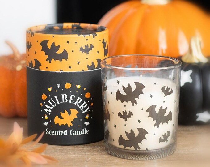 Halloween Mulberry Scented Candle