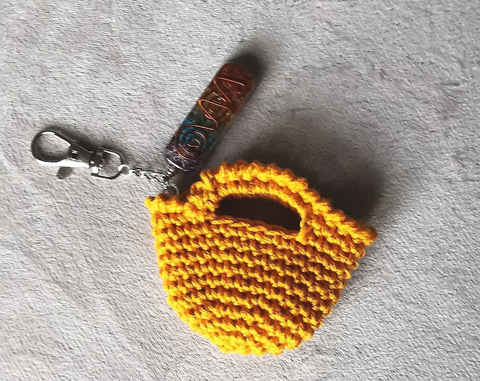 Orgone in a Bag Keyring