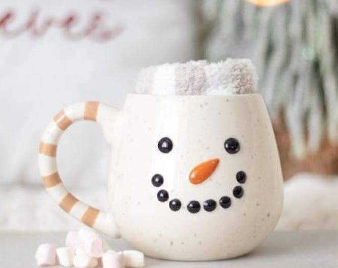 Snowman Mug & Socks Set