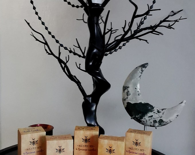 Pack of 6 Beewax Candles (8 different colours available)