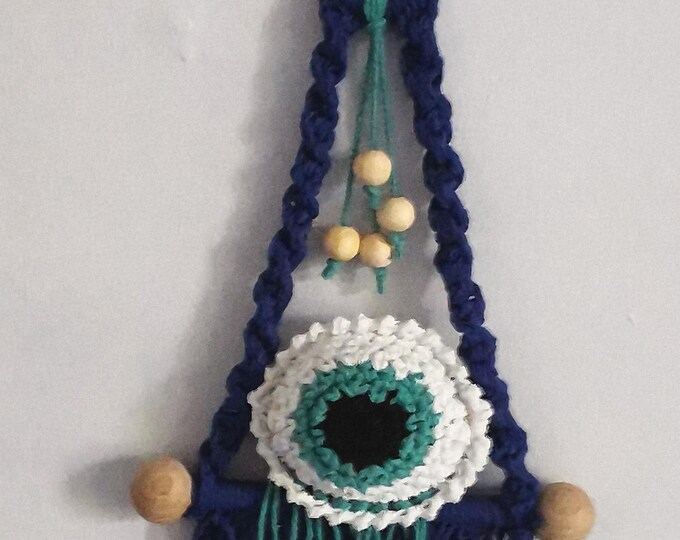 Macramé Eye Wall Décor - Handmade by Ylva