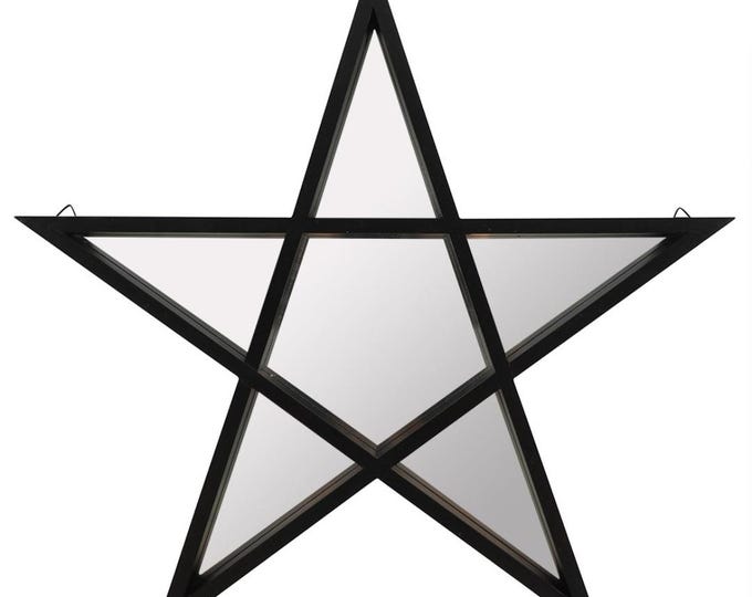 Pentagram Shelf Mirror