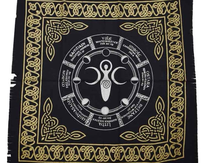 Triple Goddess Altar Cloth