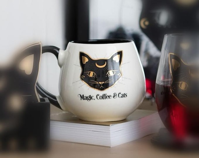 Mystic Cat Face Ceramics (2 different products available)