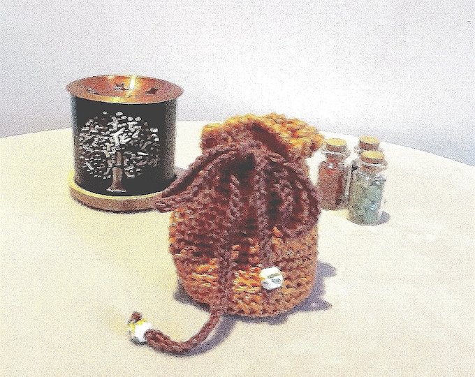 Pendulum/Crystal/Rune Pouch - Handmade by Ylva