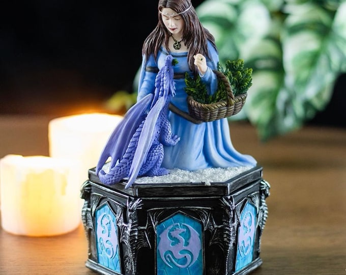 Dragon Friendship Box by Anne Stokes (3 different seasons available)