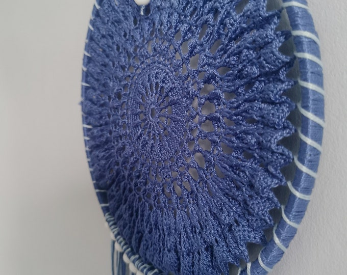 Blue Dreamcatcher - Handmade by Ylva
