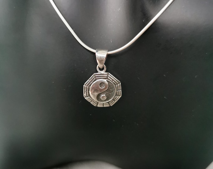 Yin Yang Pendant (Sterling Silver)