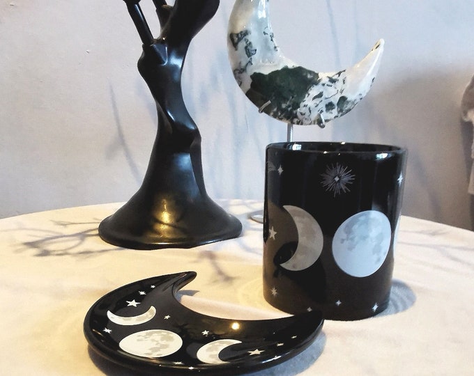 Moon Mug & Trinket Dish Set