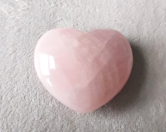 Rose Quartz Heart