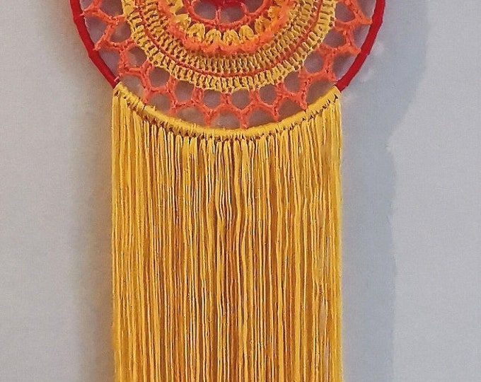 Fire "Style" Dreamcatcher - Handmade by Ylva